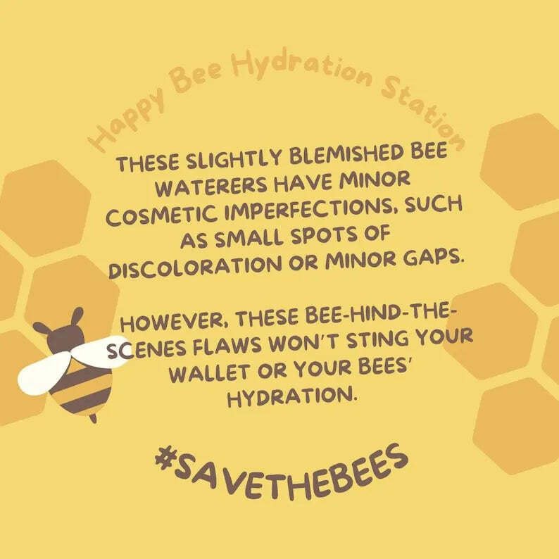 HiveDrink Hydrates Pollinator Life