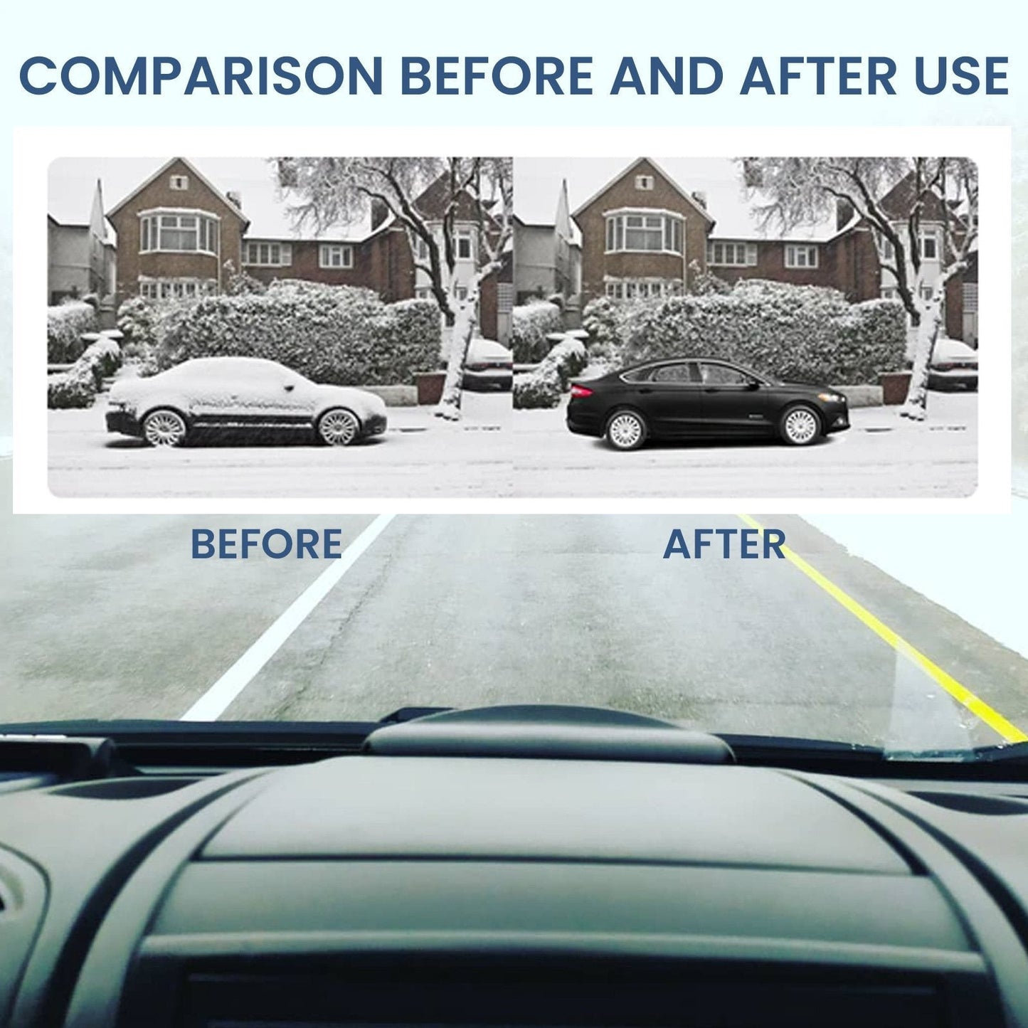 🔥FLASH SALE: 71% OFF❄️🚗Car De-Icing Snow-Melting Snow Removal Instrument