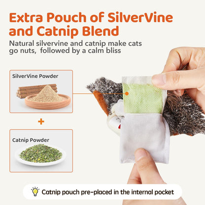 🎅Top Christmas Gift 2025 🎉Flapping Bird Cat Toy😻Cat’s New Playmate