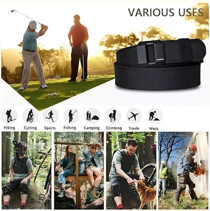 🔥EDC Nylon Ratchet Belt — Instant Precision Fit & All-Day Support