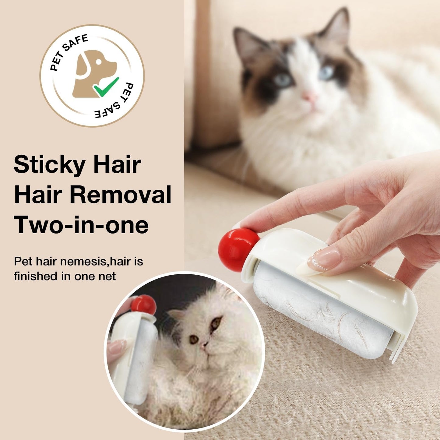 Reusable Sticky Roller