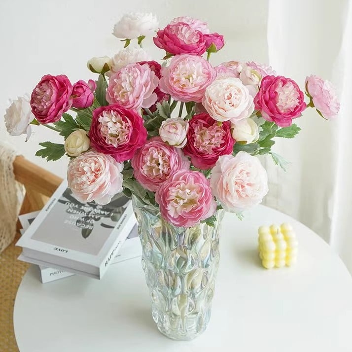 🌺Luxury Real Touch Artificial Peony Flowers