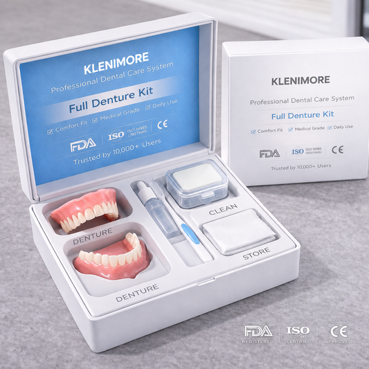 ⏰ KLENIMORE™ Custom-Fit Dentures  ENDS TODAY   70% OFF | Smile with Confidence