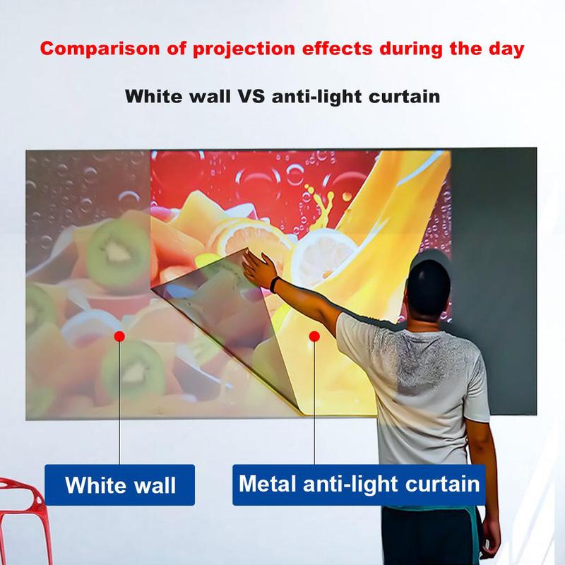 4K Metal Lightproof Foldable Portable Movie Screen 16:9 🎥✨