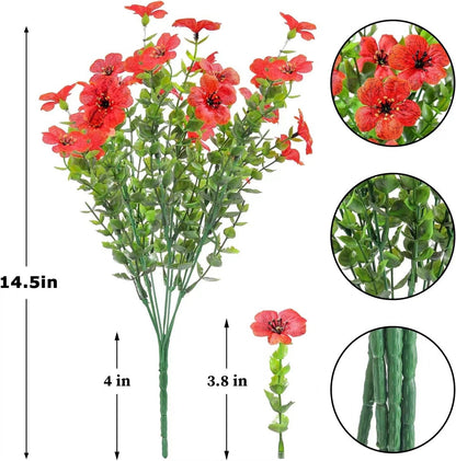 💥Upgraded high-grade material 🌱High-Grade Material Artificial Flowers(Zero Pollen Allergies)