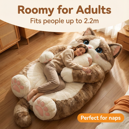 🔥Save up to 49% OFF ends soon🌟🐱 Fluffy cat sleeping bag– Soft, Warm & Purrfectly Cozy😴💤