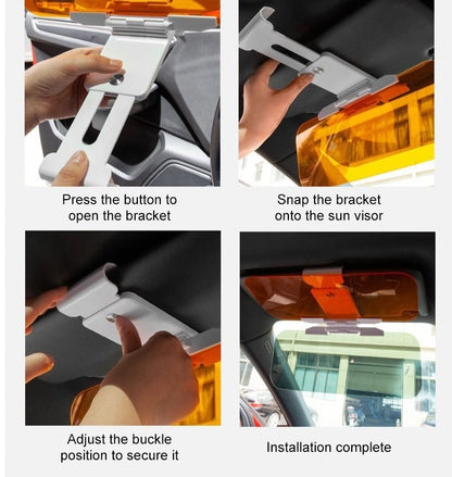🎄Hot Sales 49% OFF - 🚗Sun Visor for Car Universal Anti-Glare Polarized Visor Extender with UV400 Protection