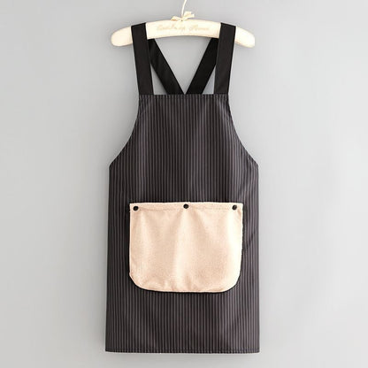 🔥Last Day 50% OFF - 🔥 Apron with Pockets for Women and Men Cross Back Design with Towel