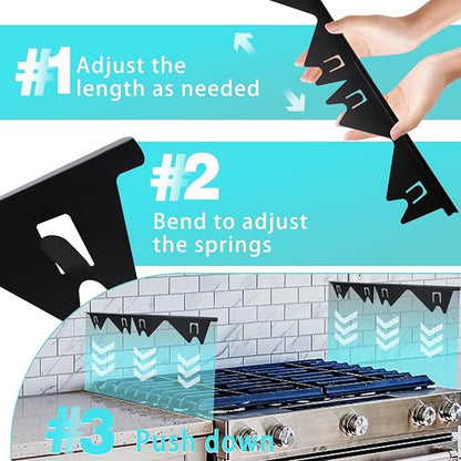 🎁Retractable Stainless Steel Stove Gap Covers