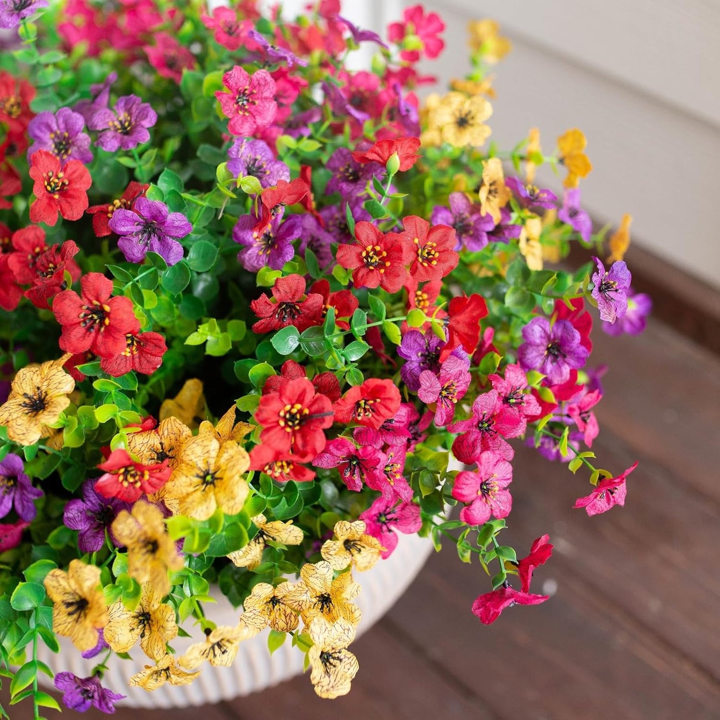 💥Only $1.98Last Day Promotion!🌺UV Resistant Colorful Artificial Flower
