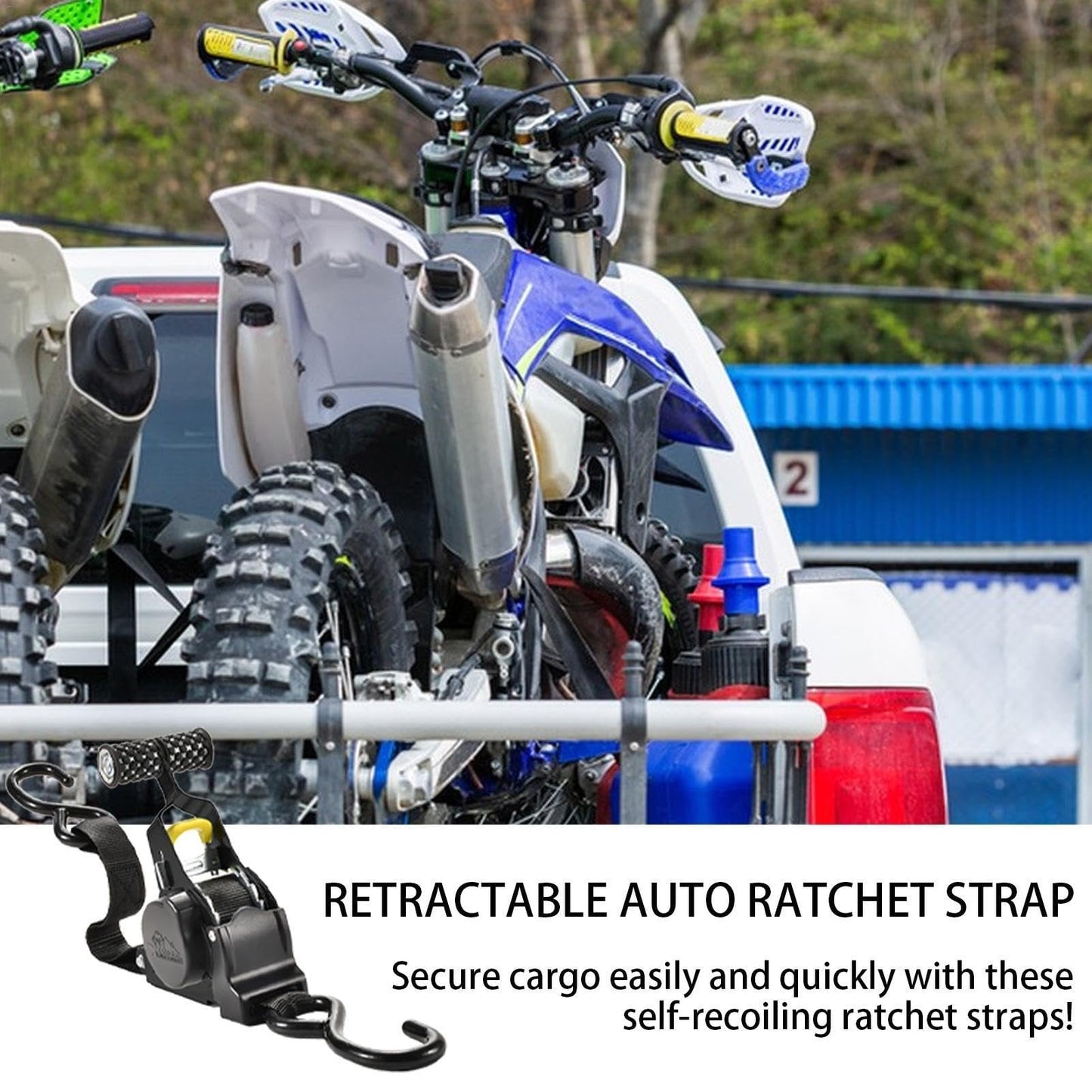 🔥Christmas Sale 49% OFF – Pro Reinforced Heavy-Duty Auto-Retractable Ratchet Straps (BUY 2 GET FREE SHIPPING)