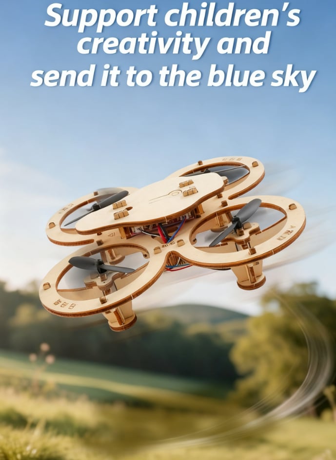 DIY Remote Controlled Drone Educational diy Kit