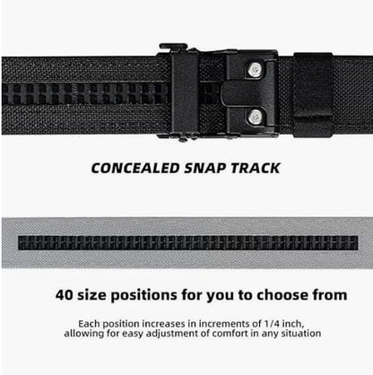 🔥EDC Nylon Ratchet Belt — Instant Precision Fit & All-Day Support