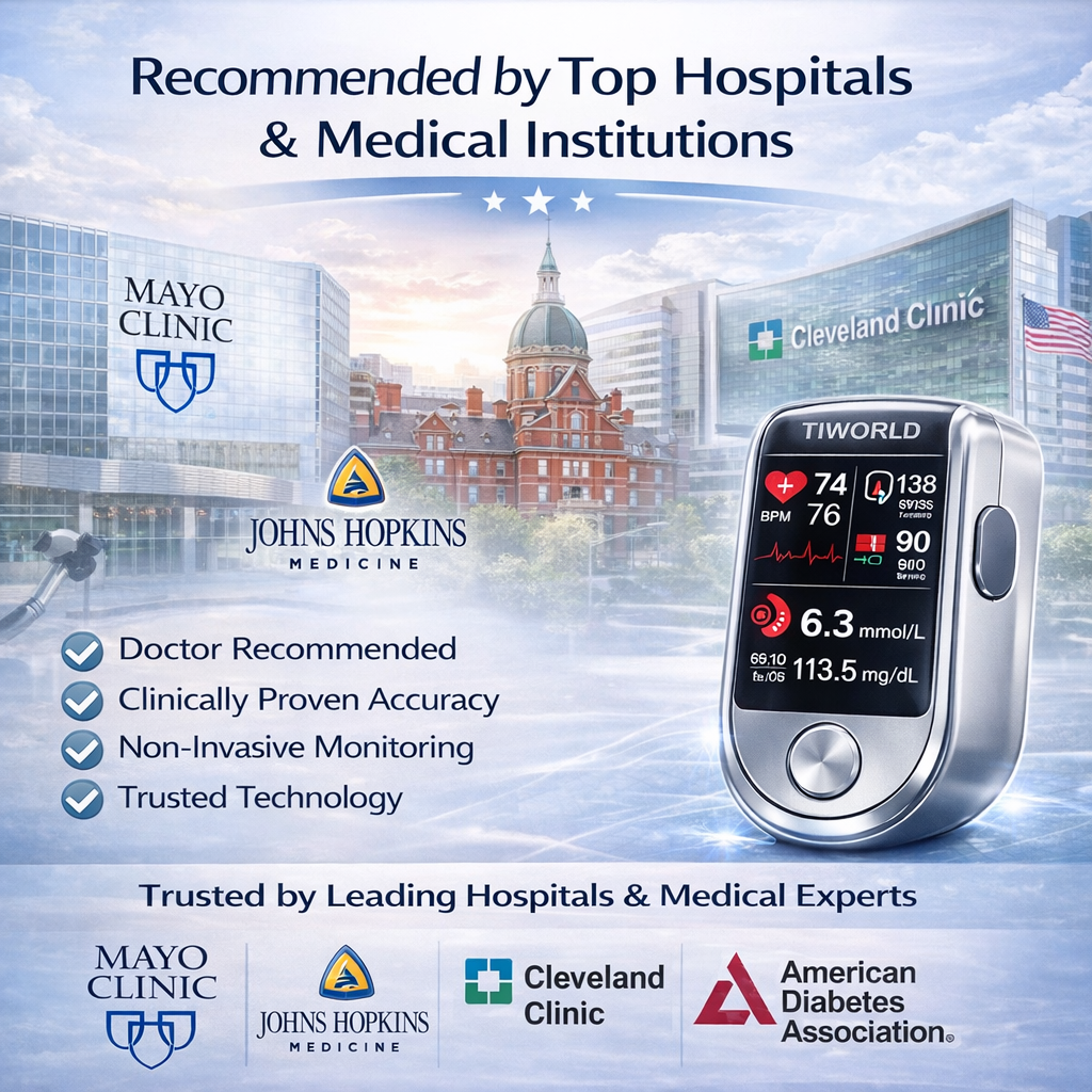🔥Final 3 Hours : 2026 New Year Special🏆Aurora Tech™ Non-Invasive Blood Glucose Meter 99.9% Accuracy （Mayo Clinic Recommended）