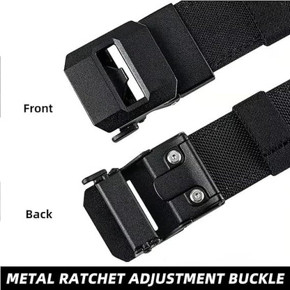 🔥EDC Nylon Ratchet Belt — Instant Precision Fit & All-Day Support