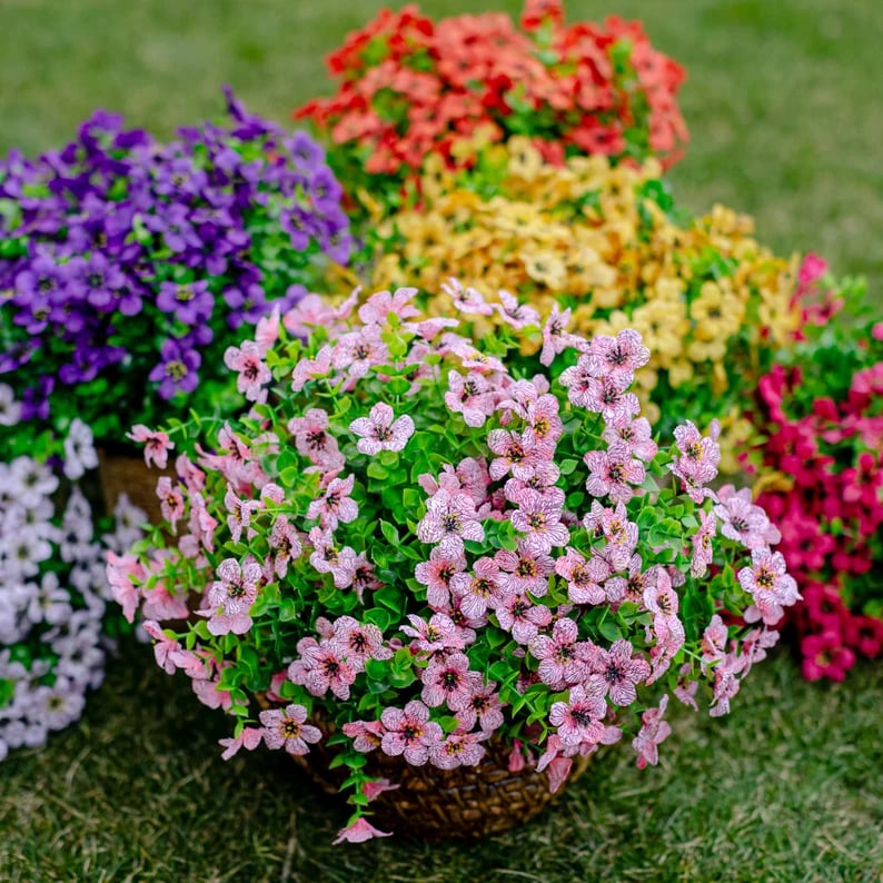 💥Upgraded high-grade material 🌱High-Grade Material Artificial Flowers(Zero Pollen Allergies)