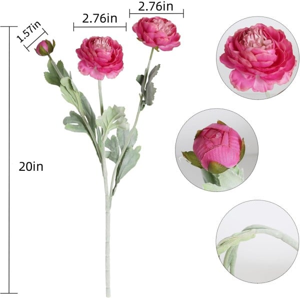 🌺Luxury Real Touch Artificial Peony Flowers