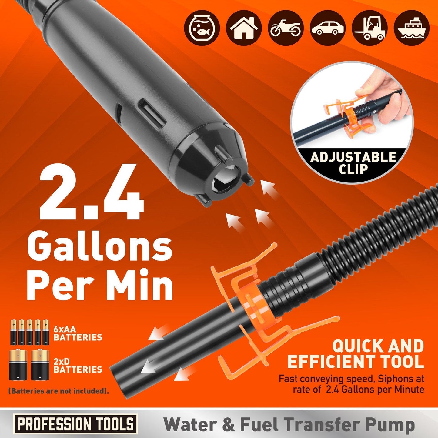 🎁HOT SALE - 49%OFF🔥Automobile Fuel Transfer Pump
