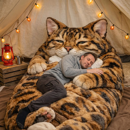 🔥Save up to 49% OFF ends soon🌟🐱 Fluffy cat sleeping bag– Soft, Warm & Purrfectly Cozy😴💤