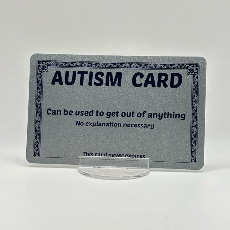 Autism Card