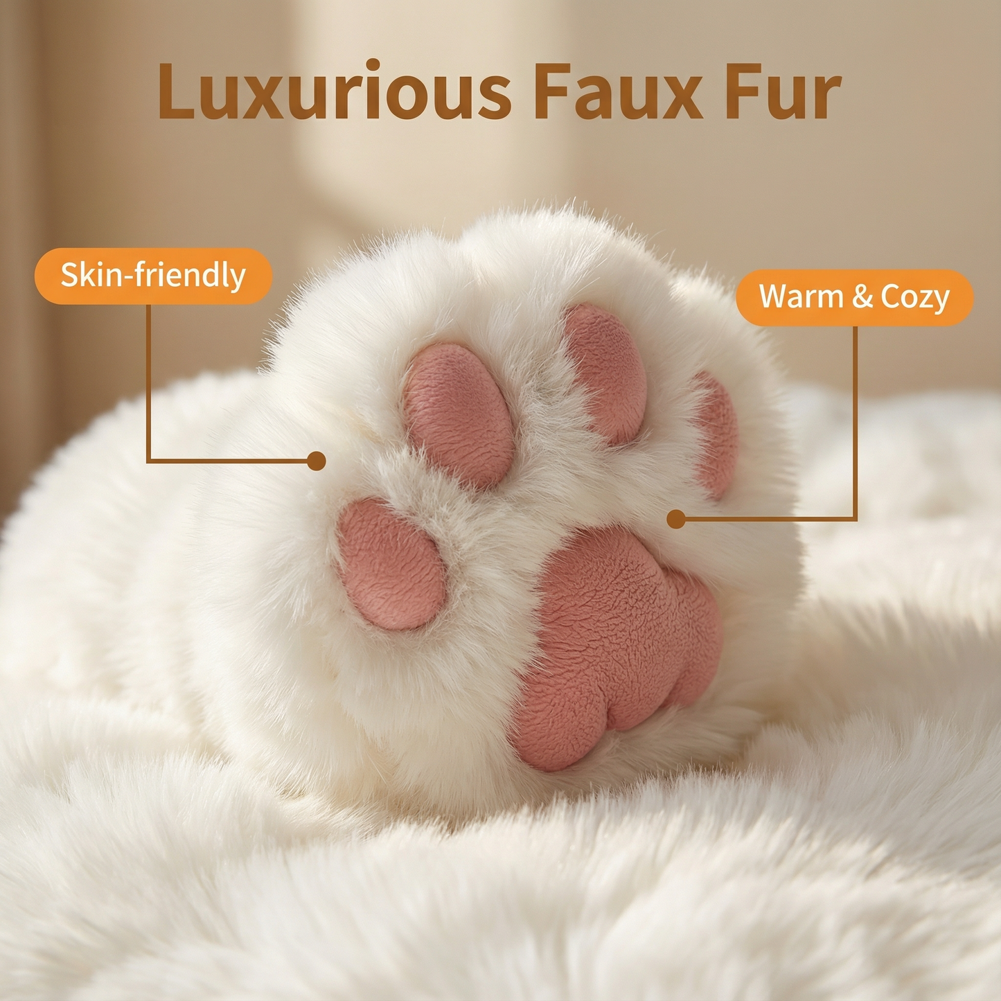🔥Save up to 49% OFF ends soon🌟🐱 Fluffy cat sleeping bag– Soft, Warm & Purrfectly Cozy😴💤