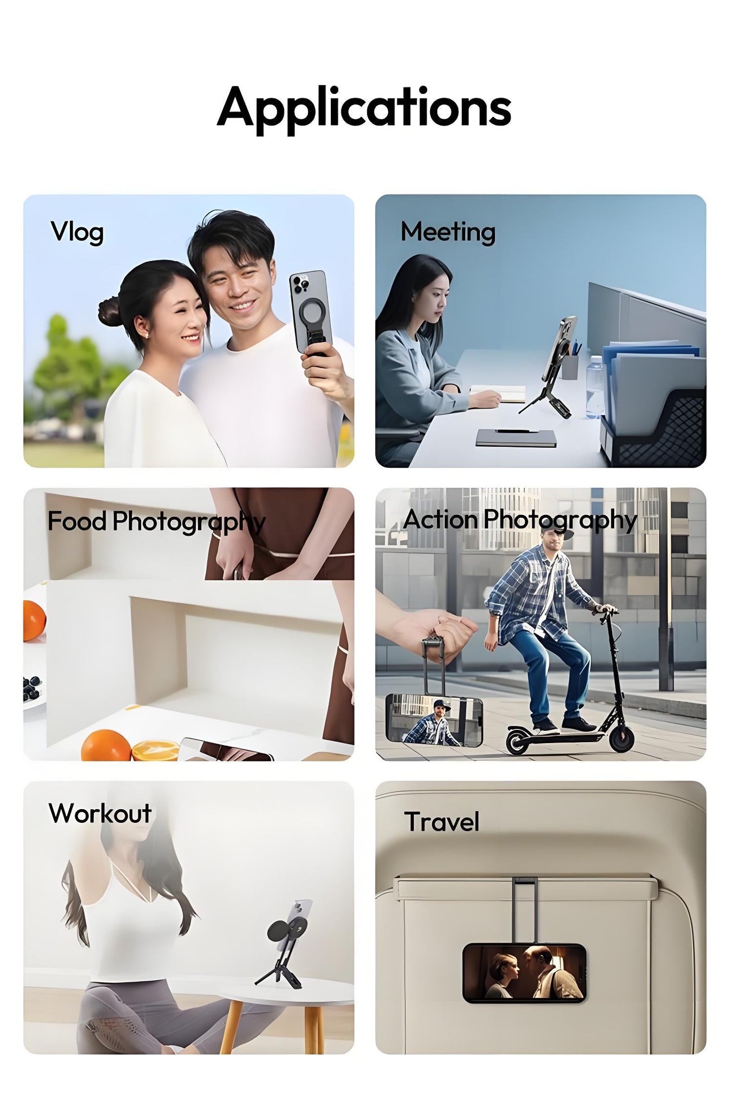 🔥HOT SALE 🔥Strong Magnetic Phone Tripod for iPhone (49% OFF)