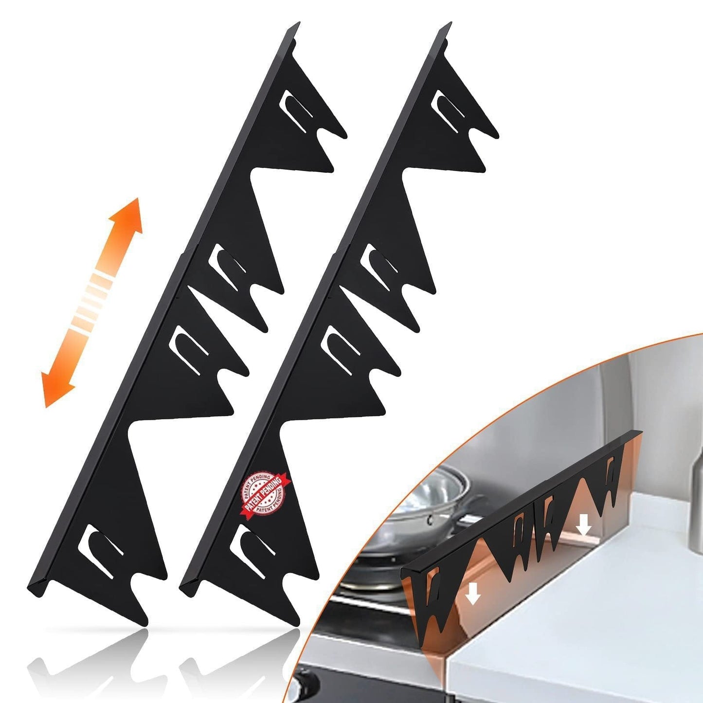 🎁Retractable Stainless Steel Stove Gap Covers