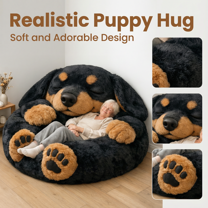 🔥Save up to 49% OFF ends soon🌟🐶 Fluffy dog sleeping bag– Soft, Warm & Purrfectly Cozy😴💤