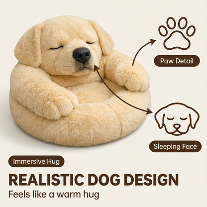 🔥Save up to 49% OFF ends soon🌟🐶 Fluffy dog sleeping bag– Soft, Warm & Purrfectly Cozy😴💤