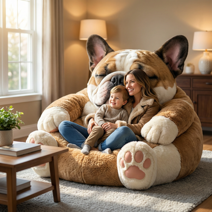 🔥Save up to 49% OFF ends soon🌟🐶 Fluffy dog sleeping bag– Soft, Warm & Purrfectly Cozy😴💤