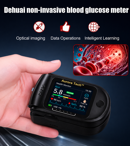 ⭐Aurora Tech™Non-Invasive AI Blood Sugar Analyzer | High-Precision 99.9% Accuracy | TGA Certified