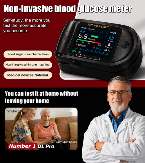 ⭐Aurora Tech™Non-Invasive AI Blood Sugar Analyzer | High-Precision 99.9% Accuracy | TGA Certified