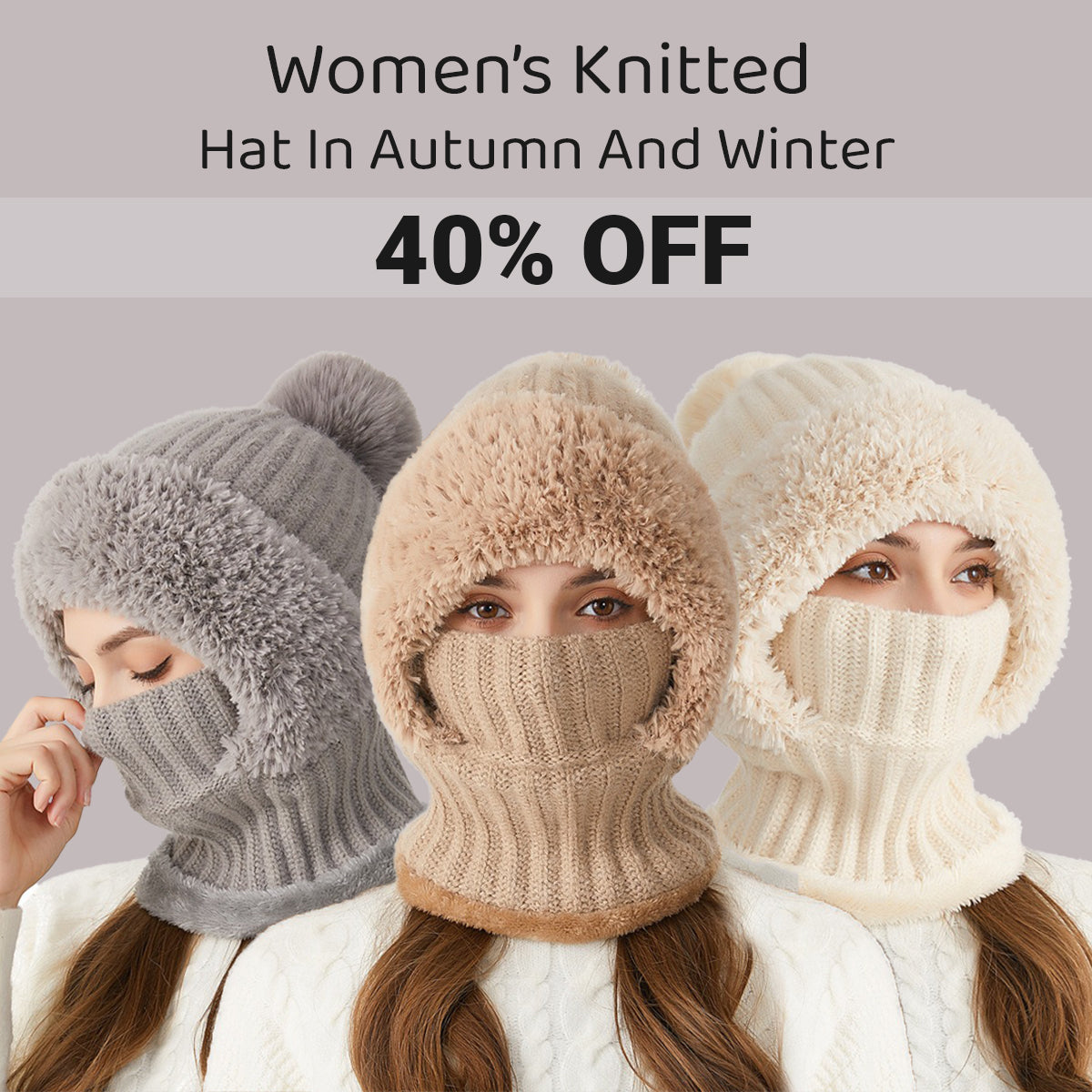 Set 3 - Grey + Khaki + Beige (40% OFF🔥)
