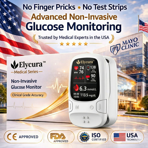 🔥Final 3 Hours: 50% OFF🏆Develops Newly Launched Non-Invasive Smart Glucose Meter✅TGA Approved