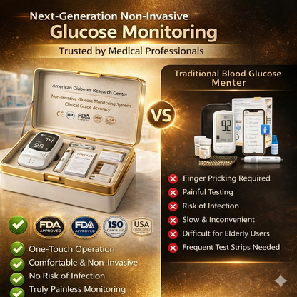 🔥Final 3 Hours: 50% OFF🏆Develops Newly Launched Non-Invasive Smart Glucose Meter✅TGA Approved