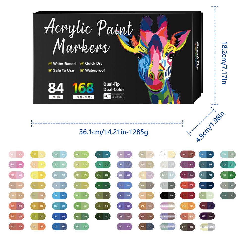168 Colors