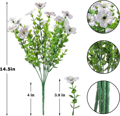 💥Upgraded high-grade material 🌱High-Grade Material Artificial Flowers(Zero Pollen Allergies)