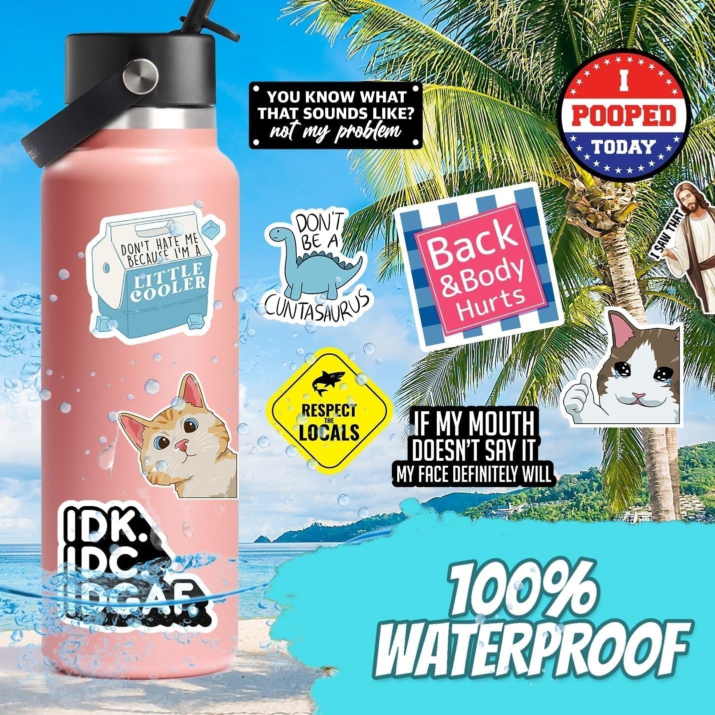 🔥Funny Saying Stickers