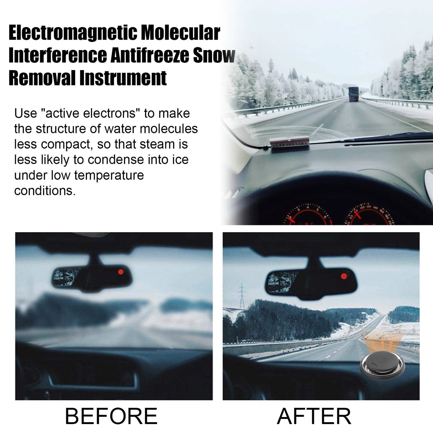 🔥FLASH SALE: 71% OFF❄️🚗Car De-Icing Snow-Melting Snow Removal Instrument
