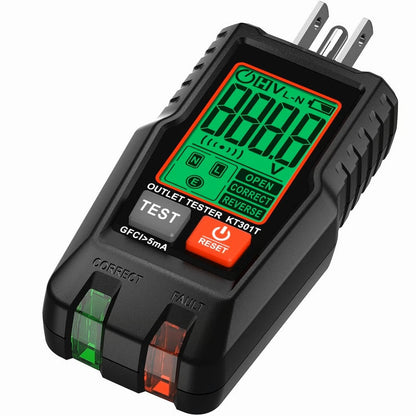 🔥Last Day 40% OFF - Smart Electrical Outlet Tester with LCD Display – Voltage & GFCI Tester