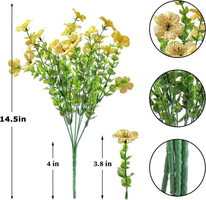 💥Upgraded high-grade material 🌱High-Grade Material Artificial Flowers(Zero Pollen Allergies)