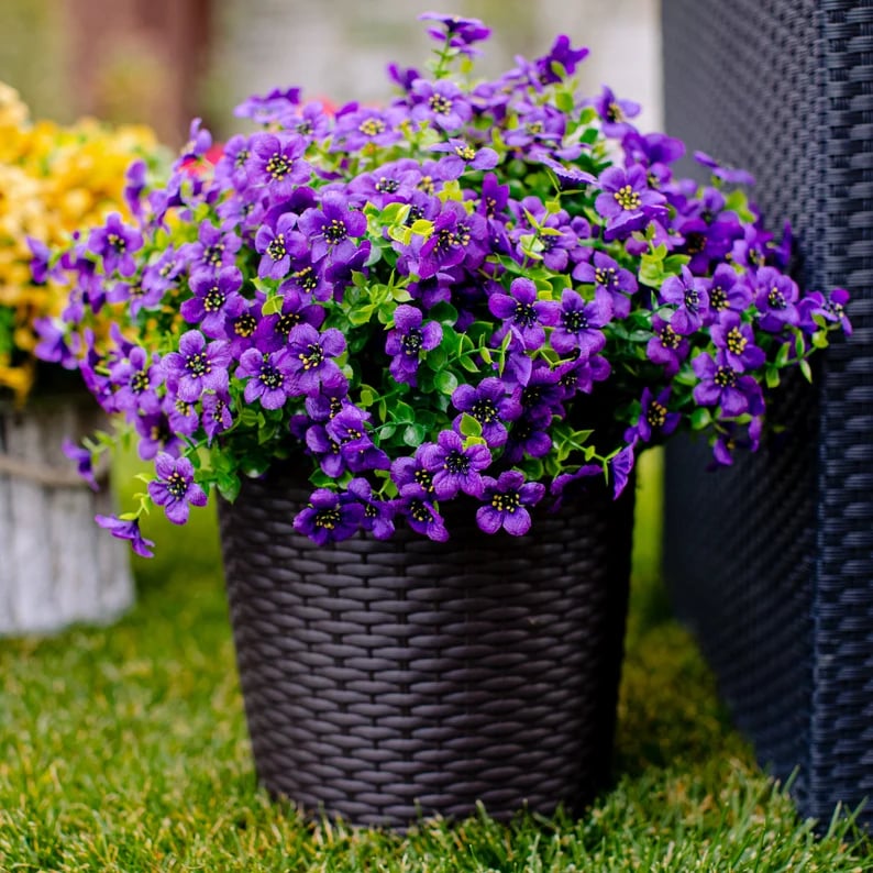 💥Upgraded high-grade material 🌱High-Grade Material Artificial Flowers(Zero Pollen Allergies)