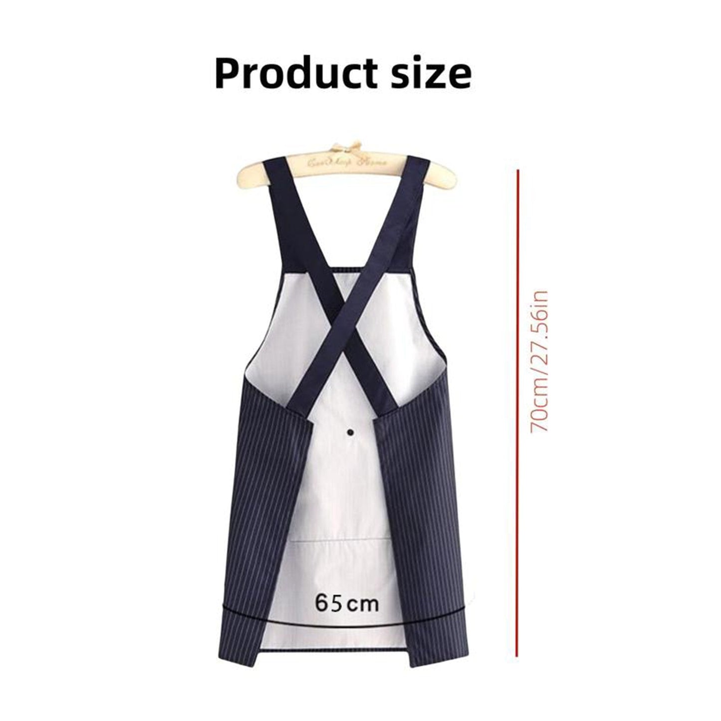 🔥Last Day 50% OFF - 🔥 Apron with Pockets for Women and Men Cross Back Design with Towel