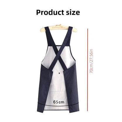 🔥Last Day 50% OFF - 🔥 Apron with Pockets for Women and Men Cross Back Design with Towel