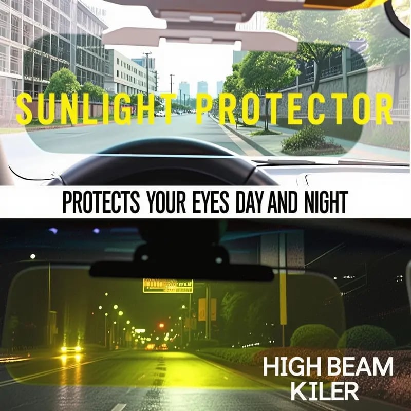 🎄Hot Sales 49% OFF - 🚗Sun Visor for Car Universal Anti-Glare Polarized Visor Extender with UV400 Protection