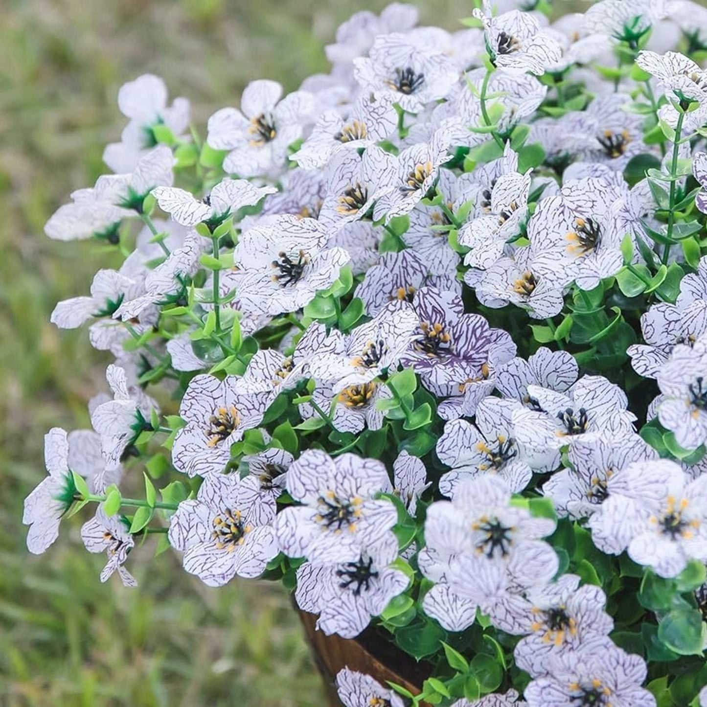 💥Upgraded high-grade material 🌱High-Grade Material Artificial Flowers(Zero Pollen Allergies)
