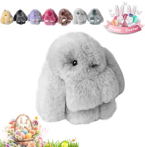 🏆Only $7.99Last Day Promotion!f 🐰 Handmade Soft Bunny Charms