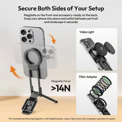 🔥HOT SALE 🔥Strong Magnetic Phone Tripod for iPhone (49% OFF)