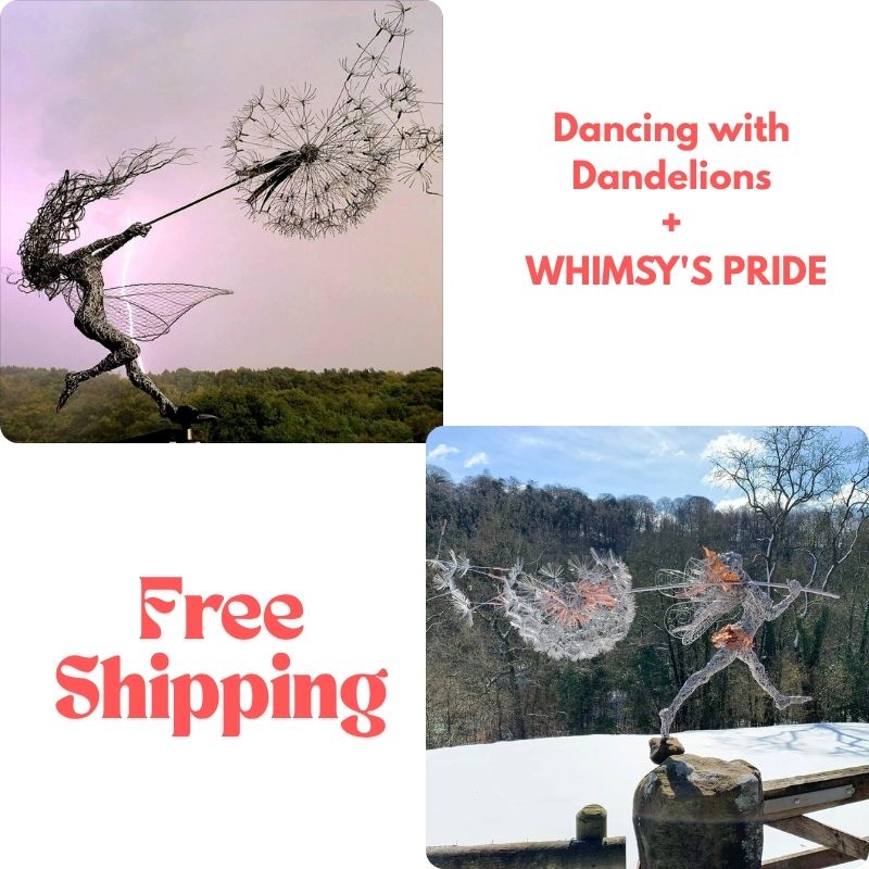 Set 2 🔥(Dancing with Dandelions + WHIMSY'S PRIDE)🔥 Free Shipping