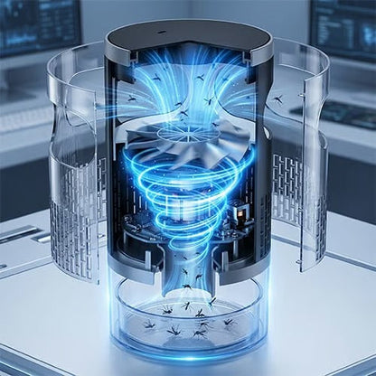 🦟✨Ultra-Quiet Bionic UV Suction Mosquito Trap